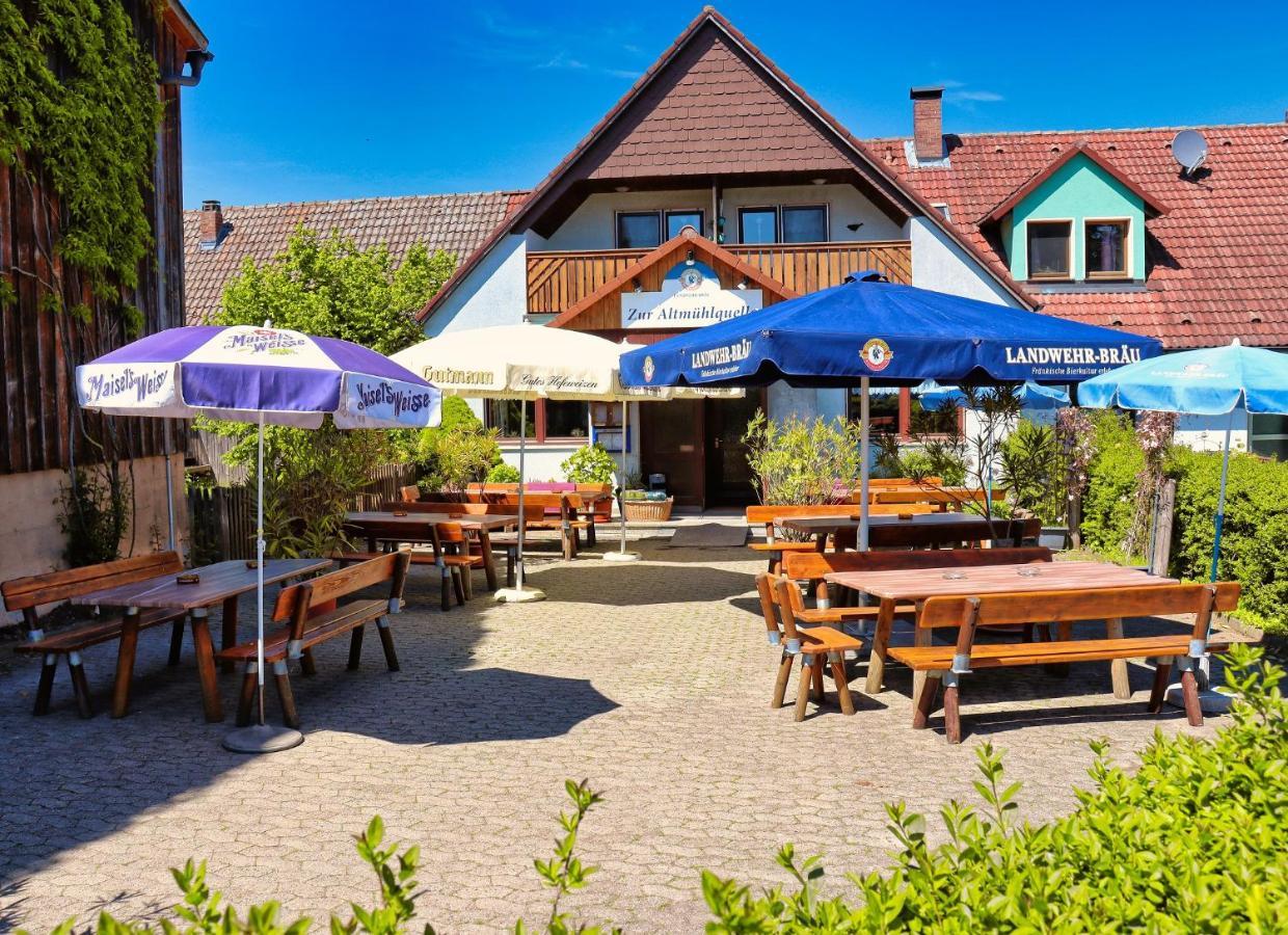 Zur Altmuehlquelle Hotell Windelsbach Exteriör bild